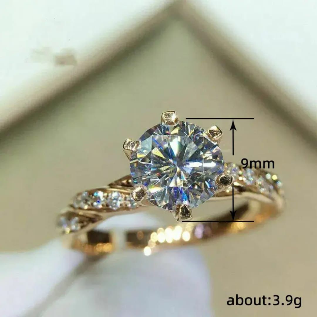 OpalVine Textured Eternity Ring
