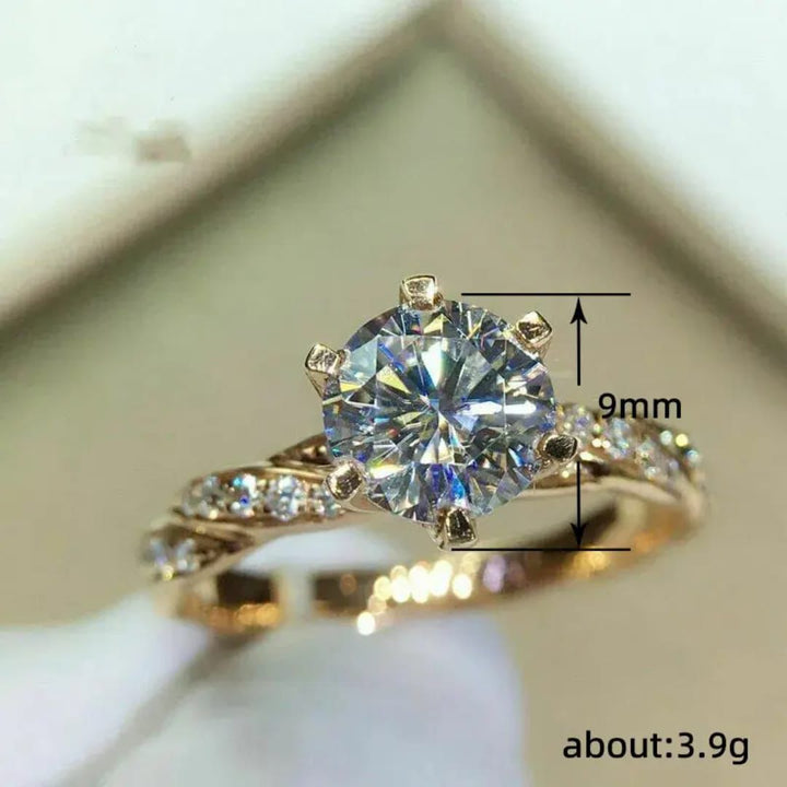 OpalVine Textured Eternity Ring